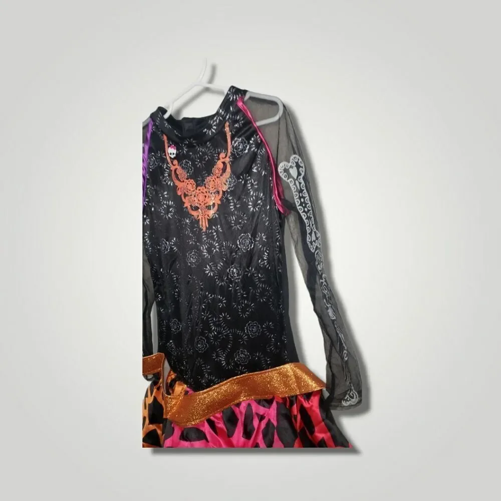MONSTER HIGH HALLOWEEN COSTUME DRESS Large 12 14